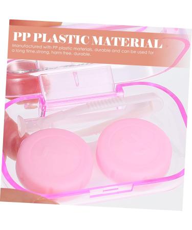 JECOMPRIS Cartoon Contact Lens Case - Compact Travel Holder | 4 Box Set for On-the-Go | Assorted Colors | Perfect for Contacts 6.5x4.5x2.5CM - Buy Online on GoSupps.com