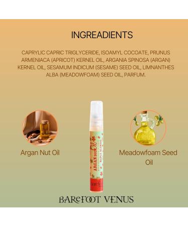 Travel Size Mini Argan Body Oil - 8ml (Maple Blondie) for Nourished Skin | Shop Internationally - Buy Online on GoSupps.com