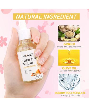 2023 Turmeric Dark Spot Serum Oil - Fade Dark Spots and Brighten Skin - Buy Online on GoSupps.com