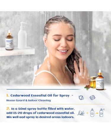 HIQILI 30ML Cedar Essential Oil & 30ML Coconut Fragrance Oil for DIY Diffuser - Buy Online on GoSupps.com