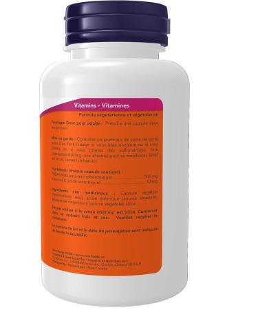 Now PABA 500mg w/Vit C 100vcap - Buy Online on GoSupps.com