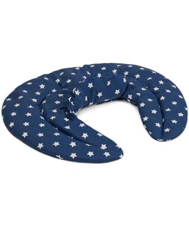 Cozy Neck Pillow with Stand-Up Collar - Stars Blue | Rapeseed Heat Pad & Warmer for Ultimate Comfort - Buy Online on GoSupps.com