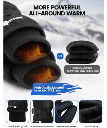 UJUJIA Winter Gloves | Unisex Snow Gloves with Touchscreen Fingers | Fleece Lining | 3M Thinsulate | Medium - Buy Online on GoSupps.com