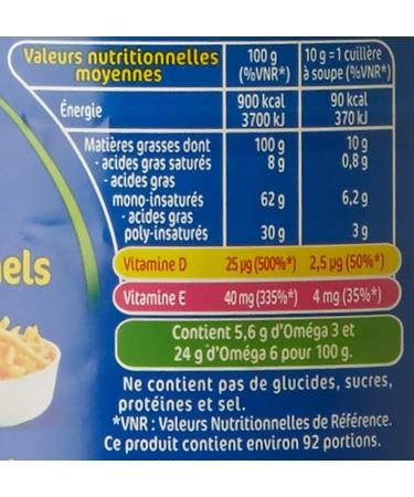 Lesieur Mix 4 oils - 1L bottle - Buy Online on GoSupps.com