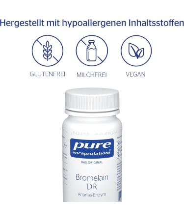 Buy Pure Encapsulations Bromelain DR - 30 Capsules | Premium Digestive Support & Anti-Inflammatory Supplement - Ships Worldwide - Buy Online on GoSupps.com