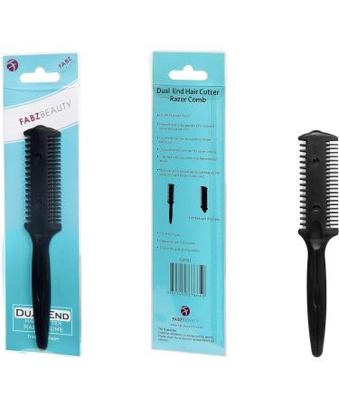 Fabz Beauty Double Sided Hair Thinning Comb & Styling Razor - 1 Count - Buy Online on GoSupps.com