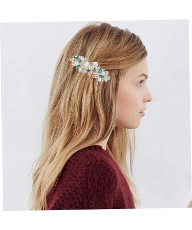 VINTORKY Crystal Hairpin Tocados Para El Hair Claw Clips Barrettes Bridal Hair Bridal Headwear Bridal Hair Accessories Wedding Hairpin Headgear - Buy Online on GoSupps.com