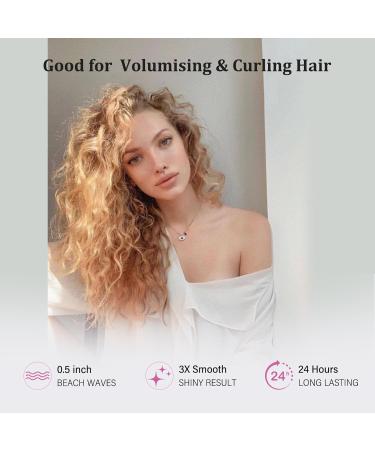Newest Mini Hair Crimper | Janelove 1/2 Inch Beach Waves Curling Iron | Adjustable Temperature | Travel Friendly Hair Waver for Short & Medium Hair | Dual Voltage - Buy Online on GoSupps.com