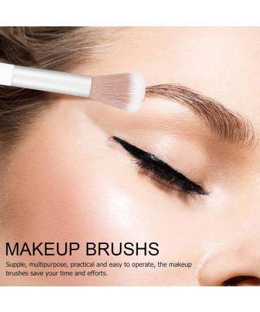 Healvian 2pcs Eye Shade Highlighter Brush Blend Makeup Brush For Eyeshadow and Liner Makeup Tools Double Head Eyeshadow Makeup - Buy Online on GoSupps.com