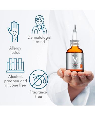 Vichy LiftActiv Vitamin C Serum - Brightening Skin Corrector 3 Fl Oz | Anti-Aging & Radiance Boost - Buy Online on GoSupps.com