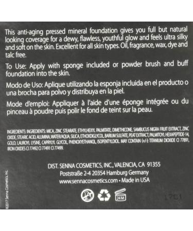 Buy Senna Cosmetics Mineral Mix Pressed Foundation - Tan 0.32 Ounce | International Shipping Available - Buy Online on GoSupps.com