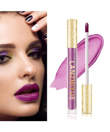 Liquid Glitter | Mermaid Eyes Glitter Gel Quick-Drying Shimmer Eye Makeup Sparkly for Eyes Chunky Glitter for Eye Lip Sparkling Holographic Gel for Women Maijia 11#
