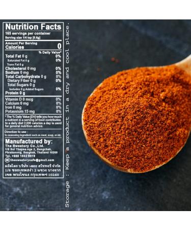 Thai Birds Eye Chili Powder 2 oz - Spicy Lover's Essential Spice Seasoning for Cookshelf Kitchen - Buy Online on GoSupps.com