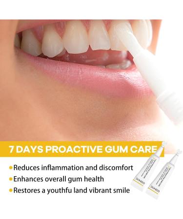 7-Piece Gums Care Mouthwash Set | Natural Gum Refresher Gel & 360 Dental Care Drop - No Bleaching Agents - Shop Internationally - Buy Online on GoSupps.com