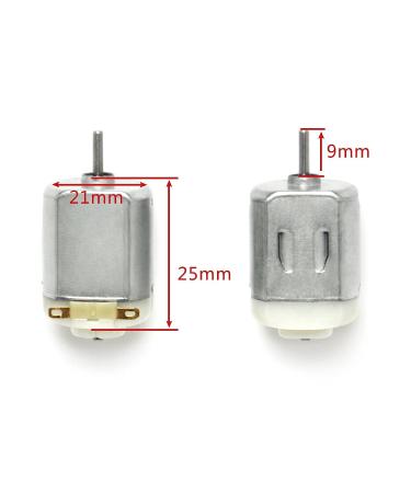 Gikfun DC 3V-6V 130 Motor 15000 RPM for Arduino DIY - Pack of 10pcs - Buy Online on GoSupps.com