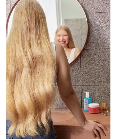 Yope Sp z oo Yope Shampoo for dry scalp moisturizing peptides and adaptogen basil Tulsi macadamia oil rice and coconut protein 98 natural ingredients vegan formula 300 ml - Buy Online on GoSupps.com