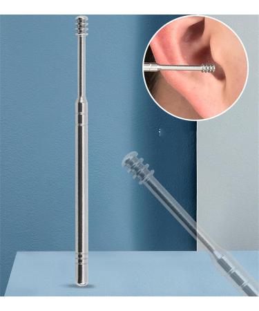 2 pcs Ear Wax Cleaner Innovative Spring Ear Wax Cleaner Tool Set Ear Cleaning Tool Set Ear Curette Cleaner with a Storage Box Unisex - Buy Online on GoSupps.com