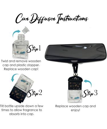 Innergy Throat Chakra Crystal Infused Car Air Freshener | Portable Essential Oil Diffuser - Eco-Friendly Long-Lasting Fragrance for Your Vehicle - Buy Online on GoSupps.com