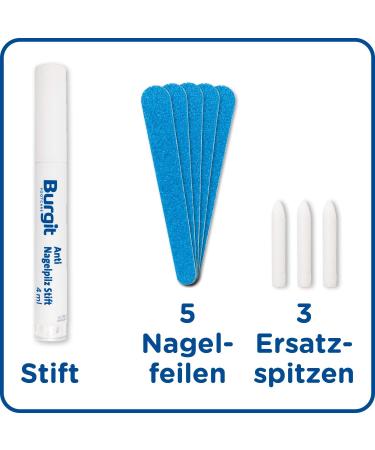 Buy Burgit Anti Nail Fungus Pen (4ml) - Fast Treatment for Nail Infections & Discolored Nails - International Shipping Available - Buy Online on GoSupps.com