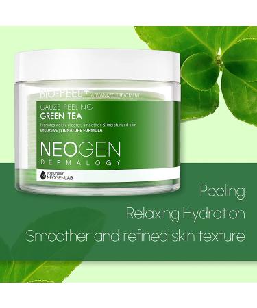 Dermalogy by Neogenlab Bio-Peel Gauze Peeling Pads - Green Tea 8 Count - Buy Online on GoSupps.com