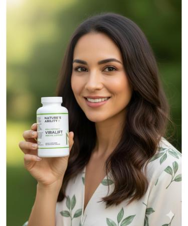 NATURE'S ABILITY Viralift: High Potency Immune Support Supplement with Standardized 40% Oleuropein Olive Leaf Extract Monolaurin Scutellaria Isatis Root - 180 Veggie Capsules (60 Day Supply) - Buy Online on GoSupps.com