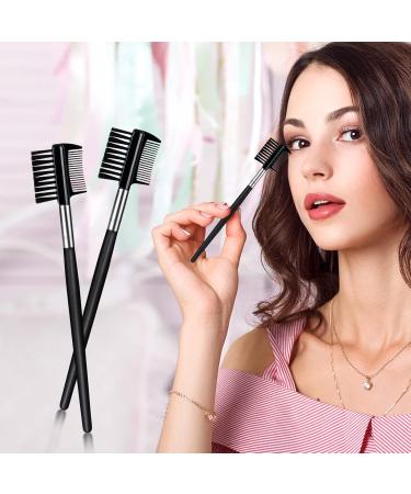 2-Piece 2-in-1 Eyebrow Brush Set | Double-Sided Comb & Separator for Perfect Eyebrows | Essential Women s Cosmetic Tools - Buy Online on GoSupps.com