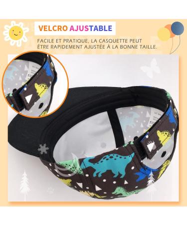 Seyufn Children's Baseball Cap - Cute Giraffe Pattern for Boys & Girls (Ages 1-2) | Flat Clamp Sport Hat - Buy Online on GoSupps.com