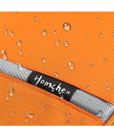 Hanging Toiletry Bag Waterproof Jiemei Travel Wash Bag | 4 Compartments, Foldable Compact Size | Super Durable Fabric | Orange - Buy Online on GoSupps.com