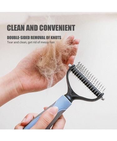 TOSCOS 2PCS Undercoat Rake For Dogs Cats Dematting Tool Pet Pro Grooming Tools Brush Dematting Comb For Cat Dog - Buy Online on GoSupps.com