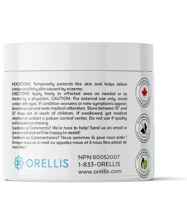 Orellis Organic Calendula & Propolis Eczema Cream for Instant Relief - Fragrance-Free, Dermatitis & Eczema Treatment for Kids & Adults - Buy Online on GoSupps.com