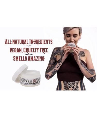 Hustle Butter Tattoo Aftercare 1 fl oz - Vegan Tattoo Balm for Healing, Protection, and Rejuvenation - Buy Online on GoSupps.com