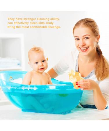Minkissy Body Wash Sponge 2 Sets Bath Sponge Shower Pouf Cleaning Foam Loofah Sponge Cartoon Shape Shower Body Sponge Body Scrubber Bath Tub Sponge for Boys Girls Khaki Infant Bath Sponge - Buy Online on GoSupps.com