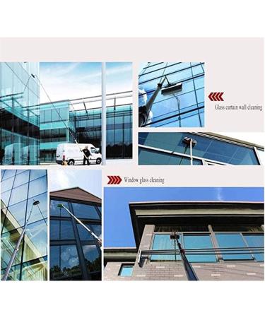 Window Cleaning Pole Telescopic Aluminum Alloy Water Fed Extendable Brush for Photovoltaic Panel Cleaning Indoor/Outdoor High Window (Color : 10.8m) (7.2m) - Buy Online on GoSupps.com