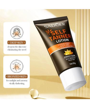 Self Tanning Lotion Black Body Bronzer & Sunless Moisturizer Natural Tanning Accelerator Lotion Ultra Dark & Medium Skin Tone To Tan Best Gradual Tanning Lotion - Buy Online on GoSupps.com