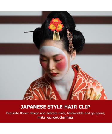 Beaupretty Kimono Headgear Accesorios Para Mujer Japanese Kimono Hair Claw Clips for Women Floral Headwear Wedding Hair Accessories for Women Retro Dresses Miss Iron Chinese Style Side Clip - Buy Online on GoSupps.com