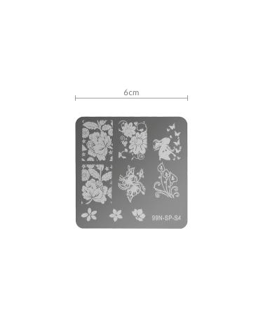 Buy 99nails Stamping Plate Square - Perfect for Nail Art & Design | International Shipping - Buy Online on GoSupps.com