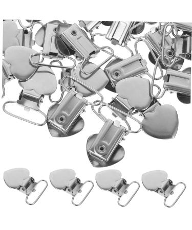 Shop Sevacc Peach Heart Duck Beavy Clip Bed Sheet & Pacifier Strap Holders - 60-Piece Set for Newborns | Fast International Shipping - Buy Online on GoSupps.com