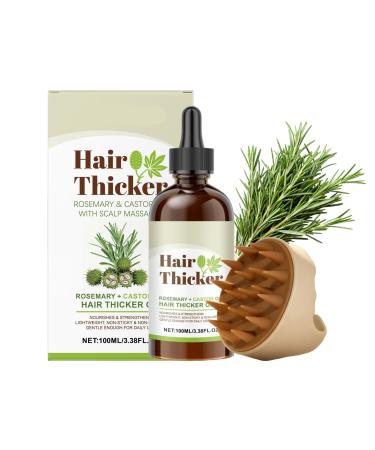 Oil for Dry Hair | Natural Moisturizer with Scalp Massage 100ml Nourishing and Repairing Oil Set | For Curly Frizzy Long Fine Straight Hair with Split Ends Men and Women