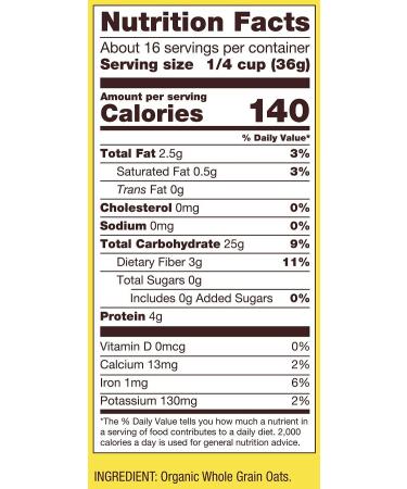 Bob's Red Mill Organic Scottish Oatmeal 20oz (Pack of 2) - Resealable Pouch for Freshness - Buy Online on GoSupps.com