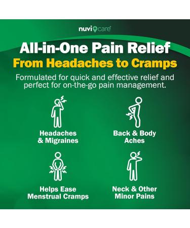 Headache Relief: Acetaminophen 250 mg Aspirin 250 mg & Caffeine 65 mg - Compare to Excedrin Extra Strength - 100 Caplets - Buy Online on GoSupps.com