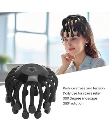 Sonew Electric Scalp Massager - 3 Strengths 5 Modes Music & 20 Vibration Points - Portable Stress Relief for Home & Travel - Buy Online on GoSupps.com