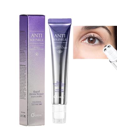 Retinol Eye Cream-Eye Cream For Dark Circles And Puffy Eyes Anti-Aging Eye Cream With Retinol Serum Hyaluronic Acid Retinol Serum-Anti Wrinkle Eye Cream-Moisturising Eye Bags Remover