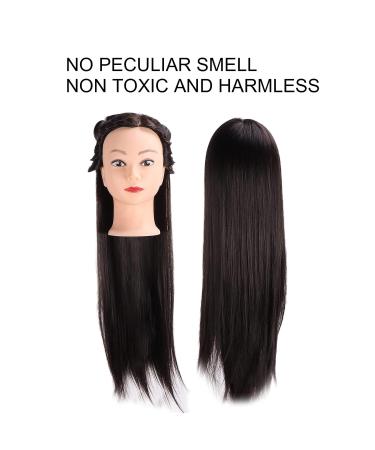 Hair Exercise Head - Training Doll for Hairdressers | High Temperature Wire Clear Hairline | Perfect for Braided Styles - Buy Online on GoSupps.com
