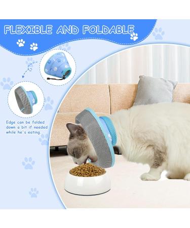 Adjustable XS Cat Collar - Foldable & Ideal for Post-Surgery Care | International Shipping - Buy Online on GoSupps.com