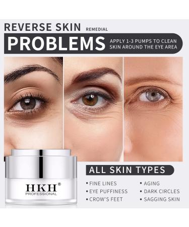 Dark Circles Under Eye Treatment for Women - Anti-Aging Collagen Eye Cream with Retinol Peptide - Reduces Dark Circles, Wrinkles, and Puffiness - Moisturizes and Repairs Eye Bags - Buy Online on GoSupps.com