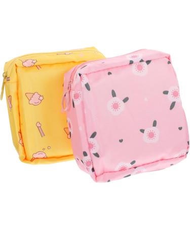 Buy Healeved 8 STK Storage Bags - Women's Bandages Tampon & Pocket Wallet - Oxford Fabric Digital Accessories - 4 Colors 12x12cm - International Shipping - Buy Online on GoSupps.com