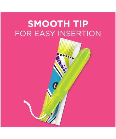 U by Kotex Fitness Tampons Super Absorbency Unscented - 15 Count (Pack of 8) - Buy Online on GoSupps.com