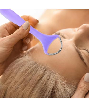 Xistuoz Facial Hair Remover Reusable Spring Epilator for Chin Washable Hair Remover for Back Nose Neck Lips Face Body Purple - Buy Online on GoSupps.com