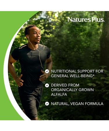 Nature's Plus Chlorophyll Complex - 90 Capsules for Detox & Energy Boost - Buy Online on GoSupps.com