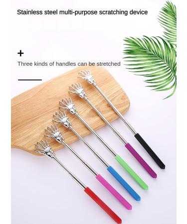 DCNIYT Stainless Steel Telescopic Back Scratchers 2 Pack Portable Self-Massage Device for Itching - Buy Online on GoSupps.com